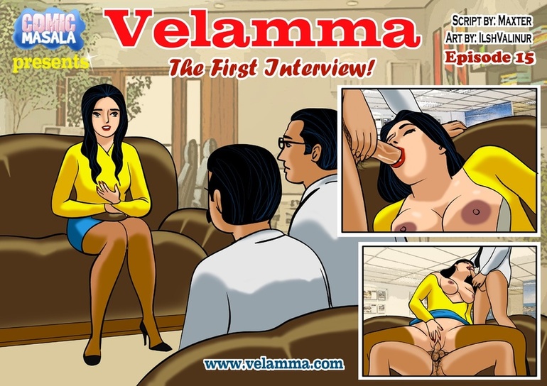 Slim Indian chick gets gangbanged in the office - Picture 1