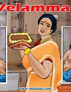 Dirty Indian housewife fucking with two old boys
