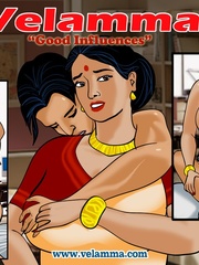 Dirty Indian bitch giving head to a teen guy - Picture 1