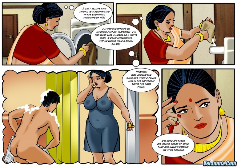 Slutty Indian mom gets doggystyled by a horny guy - Picture 3