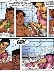 Awesome fucking in the bathtub with an Indian whore - Picture 3