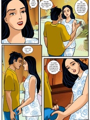 Horny Indian dude fucking rudely lovely teen chick - Picture 3