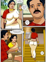 Dirty Indian whore giving an awesome titjob - Picture 5