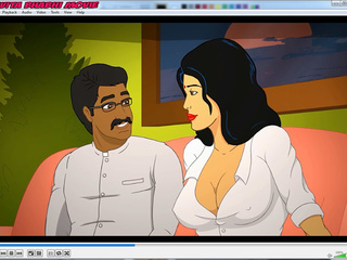 Sex Cartoon Video Savita Bhabhi - Slutty Indian bitch Savita in stockings is ready to - Silver Cartoon