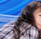 Pretty faces of Asian college girls from erotic castings