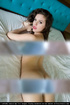 Charming cute girl in red teases with amazing body, hot tits and cute
