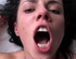 brunette freshie screaming getting