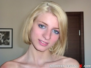 Slutty blonde gals decide to realize their ambitions at porn castings - Picture 12