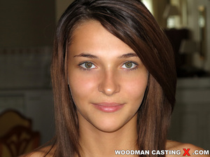 Pretty brunettes with hot forms at the porn casting - Picture 8