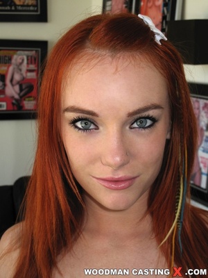 The cutest ginger teen girls came to our porn casting - Picture 10