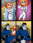 Mrs. Dr. Ann Possible very happy to suck on Dr. Drakken big monstrous