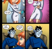 Mrs. Dr. Ann Possible very happy to suck on Dr. Drakken big monstrous