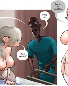 Black old man assists his ward mate fucking - Cartoon Sex - Picture 1