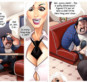 Sweaty fat driver got horny in the caf? and need some fuck