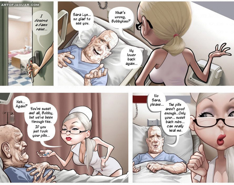 Old dying boy having an awesome sex with - Cartoon Sex - Picture 2