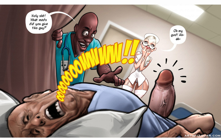 Sexy Adult Cartoons - Hot adult comics about slutty blonde nurse - Cartoon Sex - Picture 3