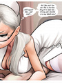 Dirty porn comics about slutty nurse and - Picture 1