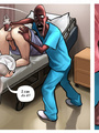 Slutty nurse and a black doctor giving - Picture 1