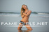 Mischievous blonde cutie Ella participating in various erotic shootings