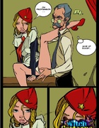 Young pioneer honours her professor with her skills of seduction