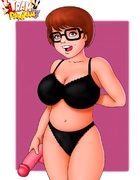 Busty Velma rocking with hot Dafna
