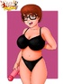 Busty Velma rocking with hot Dafna