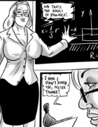 Frustrated college teacher has found an intimate way to relax