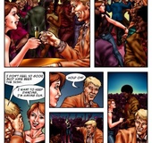 Smoky banging session as big randy cocks hammer into sweet wet pussy holes