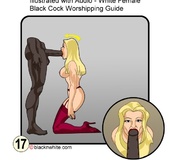 Hot white slut loves taking big long cock in mouth sucking for sweet cum