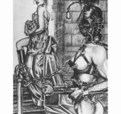 Bondage games as man and chicks act out master and slave games for pleasure