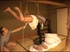 two bound and blindfolded