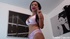 Latina shows off her cleavage for some teasing
