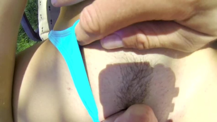 Hot blondie takes off her blue bikini to ge - XXX Dessert - Picture 3