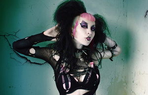 These goth sluts love to display their gorgeously formed body. - XXXonXXX - Pic 3