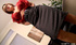 busty ginger secretary red
