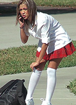 Nasty school girls pounded in cars - Picture 4