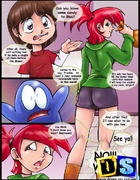 Young boy gets attracted and seduced butt cute bouncy butt of pretty red