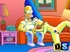 Homer Simpson licks ass, gets his cock sucked and bangs babe doggy style