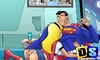 Superhero fucking as Super Girl sucks and rides Superman's sweet cock