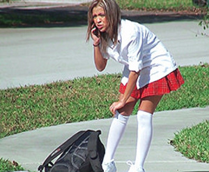 Slutty teens ready to be fucked variously when hitchhiking - Picture 5