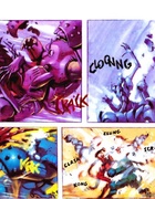Male and female toon demons from Arena comics fucking while fighting by
