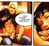 Cool chicks getting banged variously by horny toon dudes form Buddies