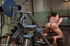 Hardcore butt banging as machine cock rams into dude’s ass fast and