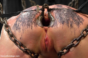 Chick caged like a trapped animal and pe - XXX Dessert - Picture 12