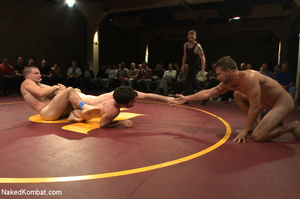 Four hot studs wrestling with sweaty bod - XXX Dessert - Picture 6