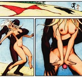 Black savage captured a blonde beauty for dirty fucking