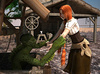 Very hot ginger country girl with long plaits got banged dirtily by a