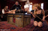 Roped and racked slaves fucked and made to suck hard cock and long dildo