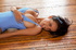 busty brunette chick blue