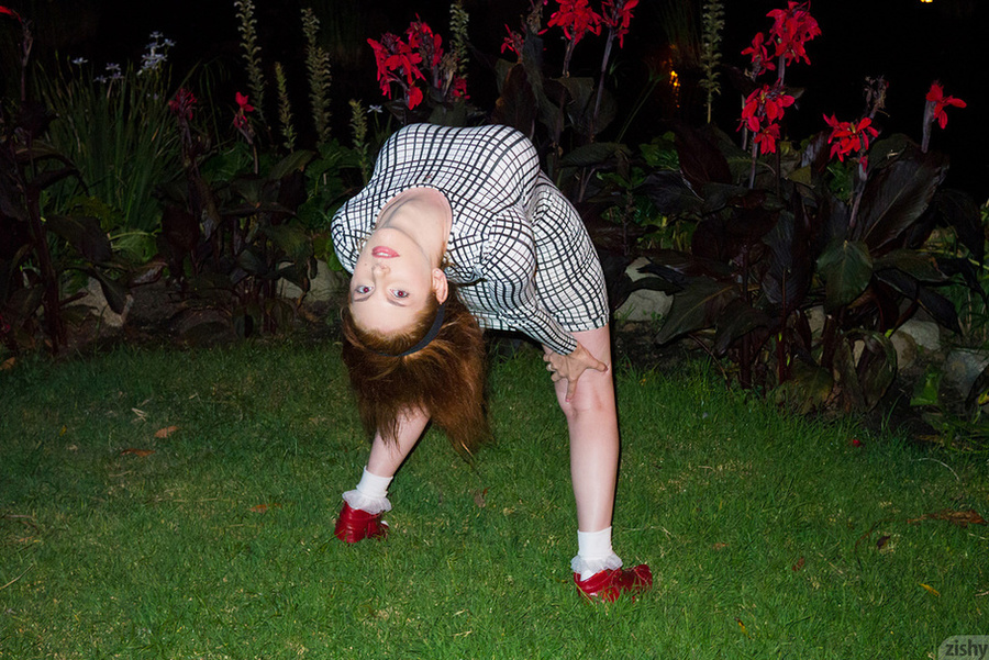 Seductive ginger school girl gets naughty a - XXX Dessert - Picture 10